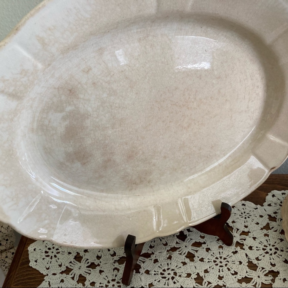 Ironstone Platters - Picture 8 of 9